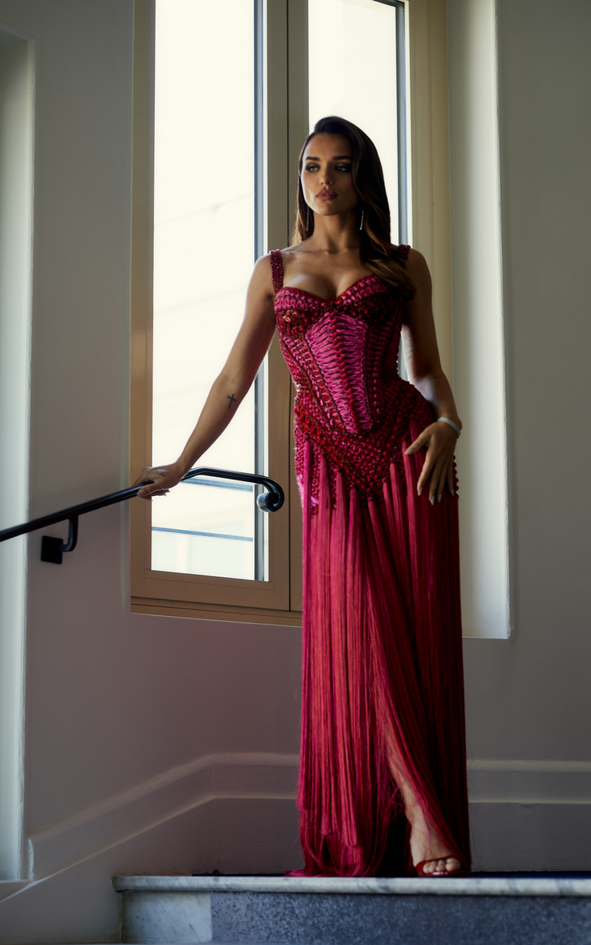 Rafa Kalimann durante o segundo dia do Festival de Cannes