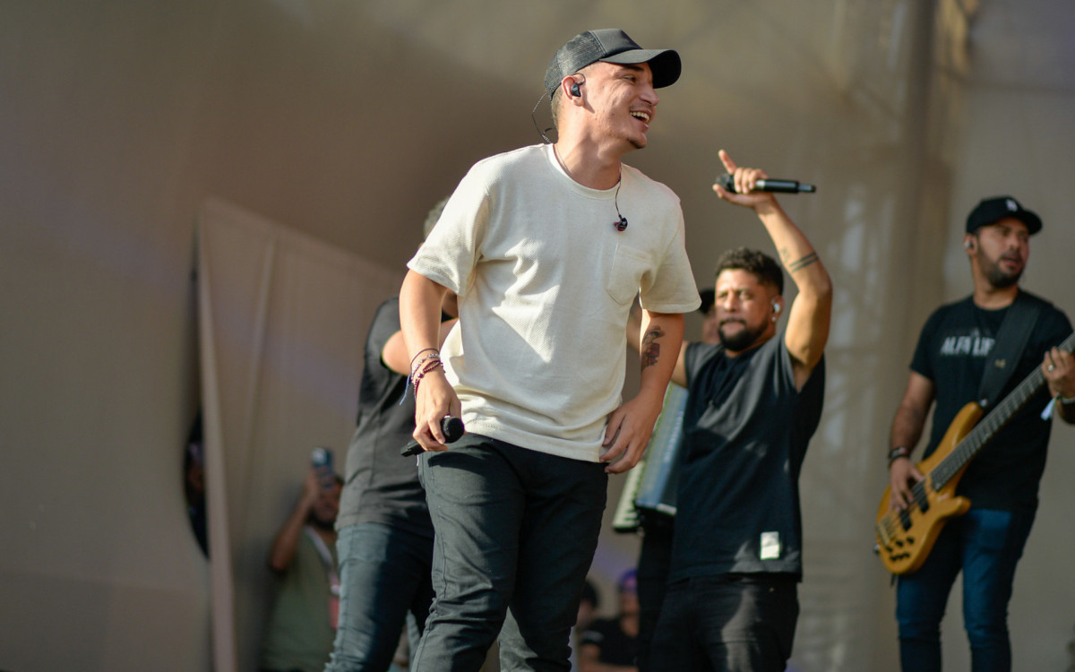 João Gomes durante Nômade Festival em São Paulo
