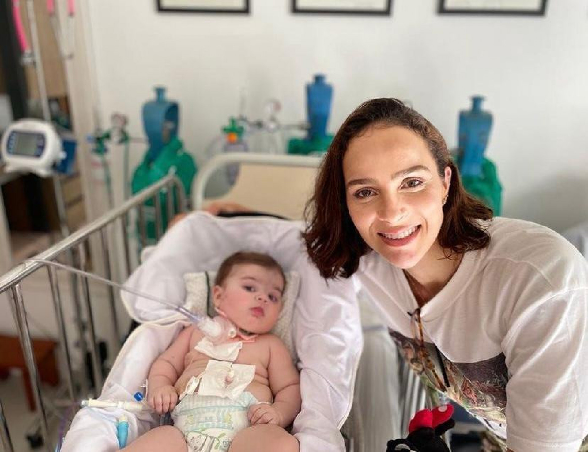 Letícia Cazarré e Maria Guilhermina - Reprodução / Instagram