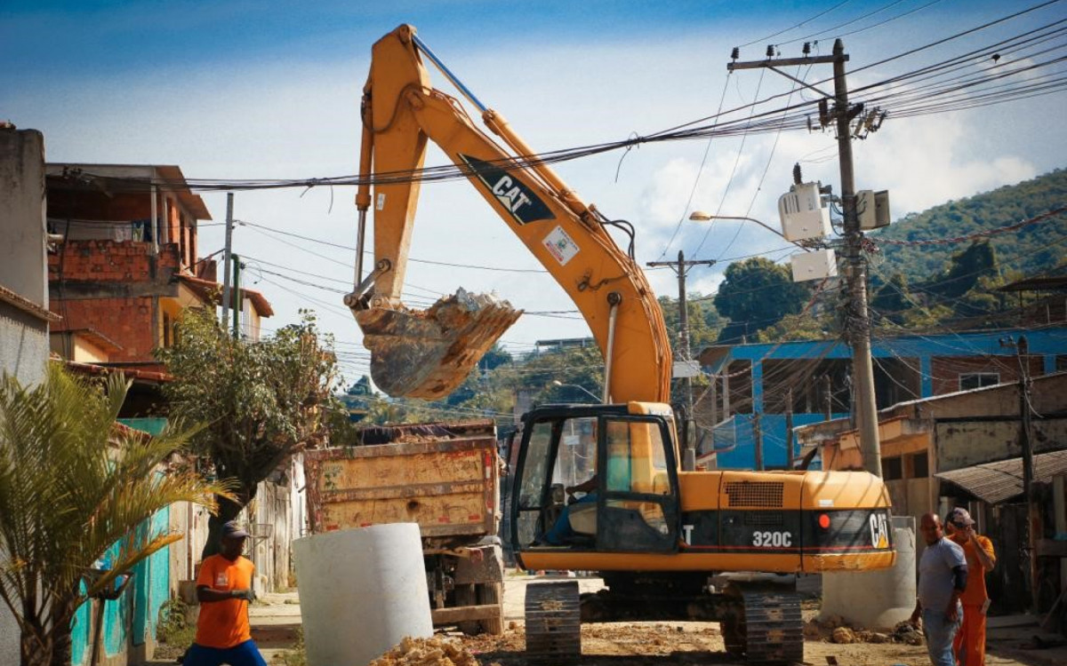 O bairro Vila Verde est&aacute; sendo contemplado com obras de infraestrutura