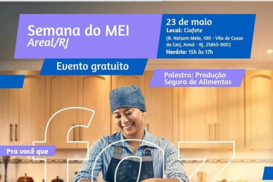 Sala do Empreendedor de Areal convida para Semana do MEI