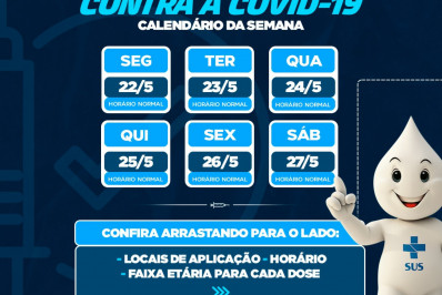 Saúde de Meriti reforça importância da vacinação contra a Covid-19