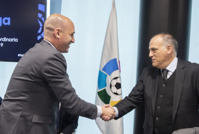 Presidente da federação espanhola defende Vini e critica mandatário da LaLiga