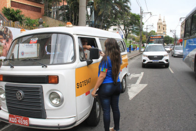 Prefeitura de São Gonçalo faz campanha educativa de transporte escolar