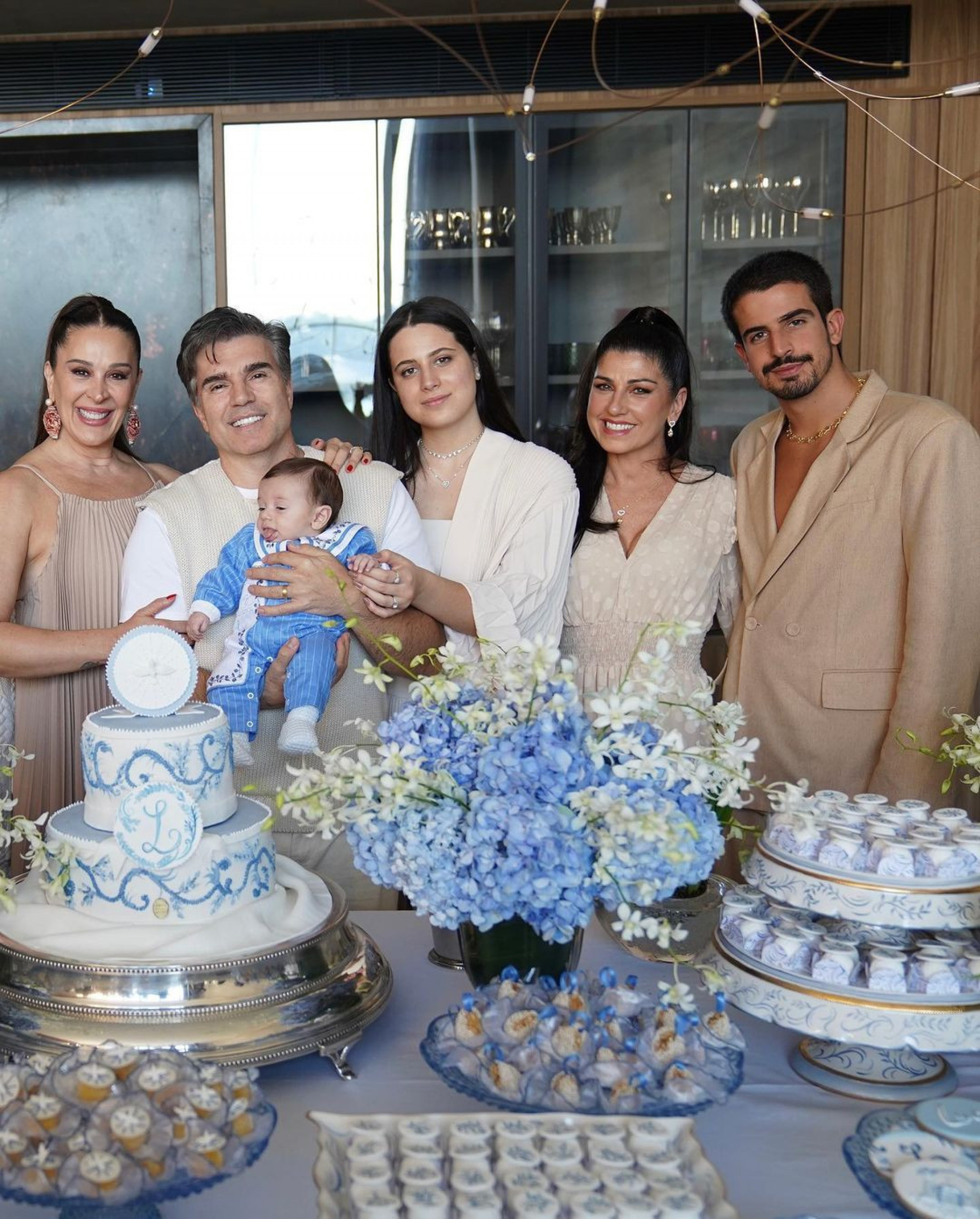 Batizado do Luca, filho mais novo de Claudia Raia - Reprodu&ccedil;&atilde;o/Instagram