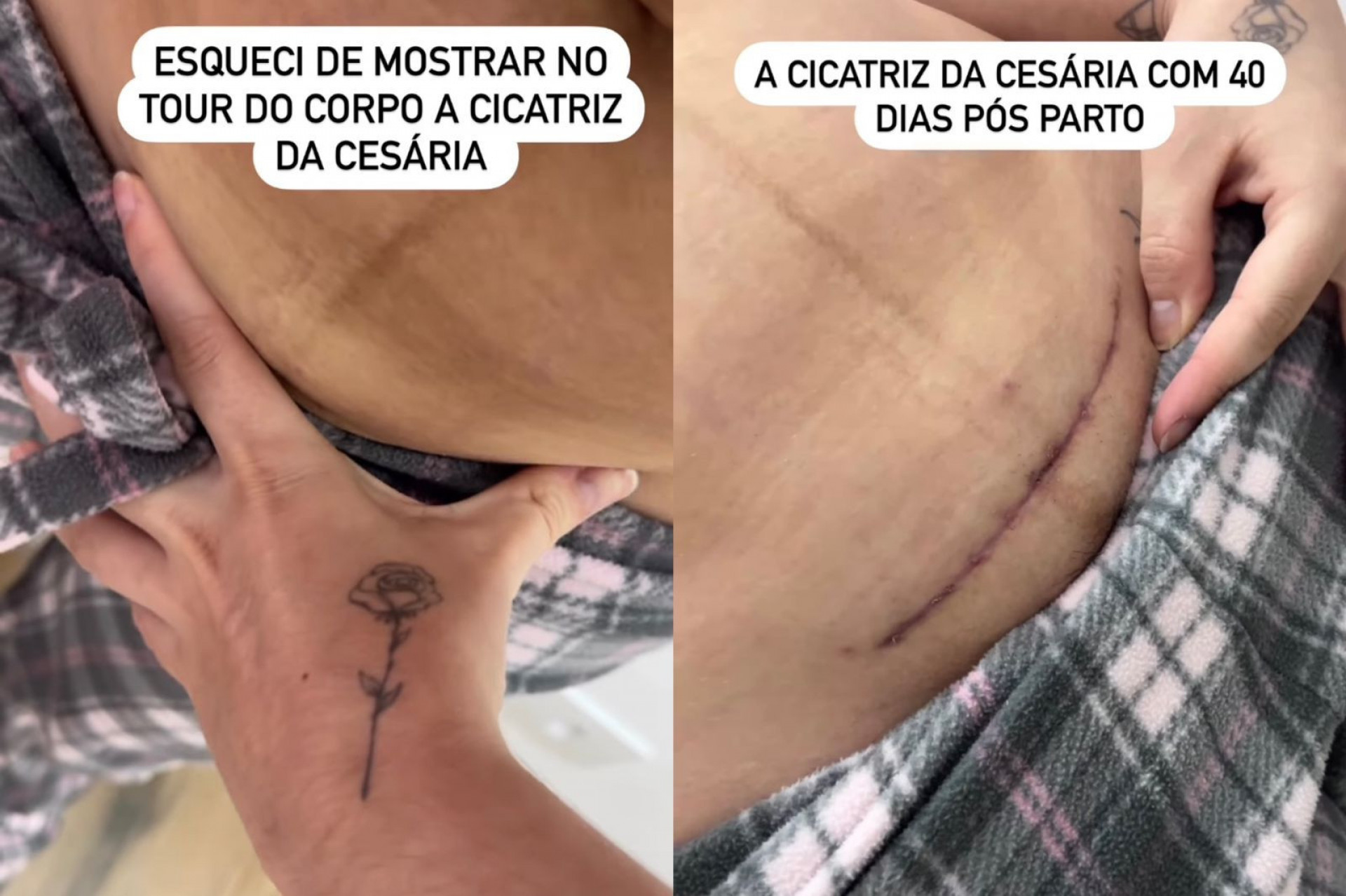 Viih Tube exibiu mudanças no corpo 1 mês após parto da filha  - Reprodução/instagram
