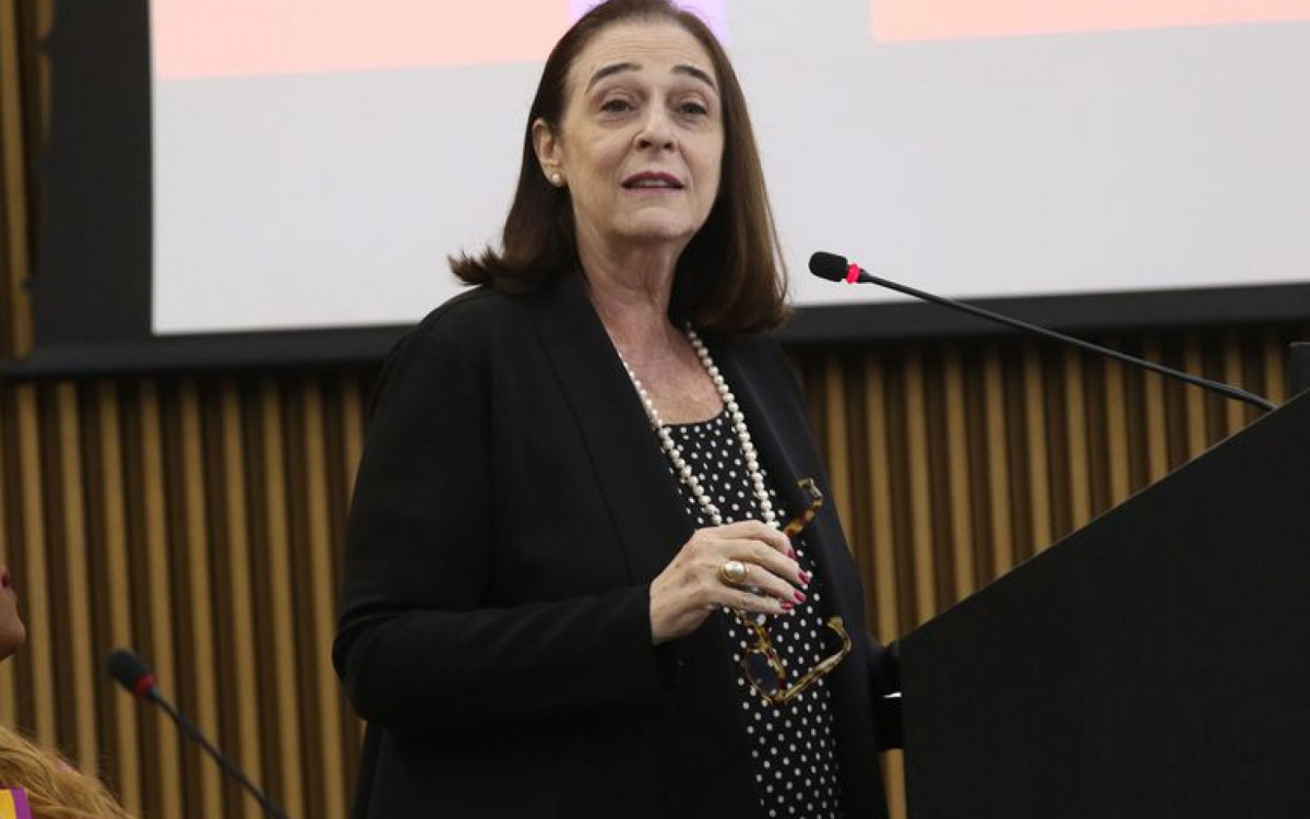 Representante da Unesco no Brasil, Marlova Noleto, participa da cerimônia do Dia Mundial da Diversidade Cultural