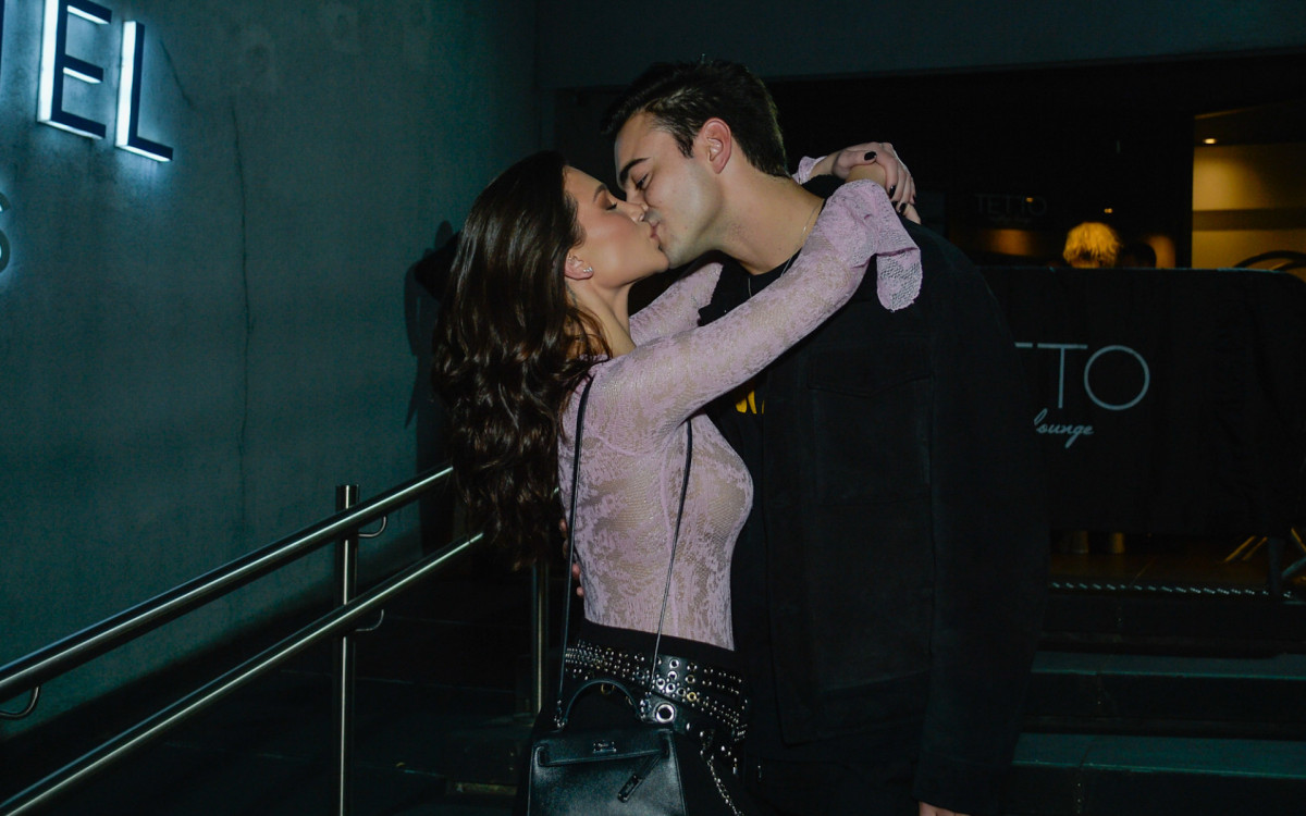 Flavia Pavanelli e o namorado, Bernardo Zveiter