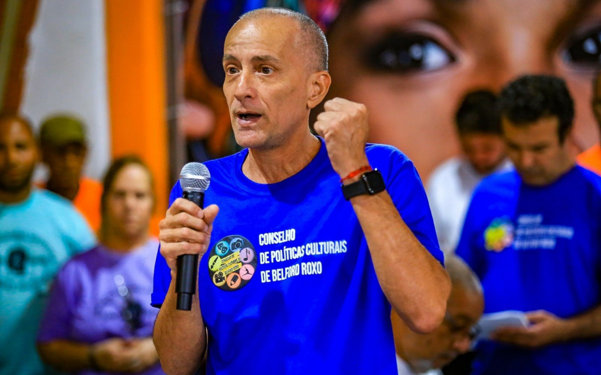 O presidente do Conselho de Pol&iacute;ticas Culturais de Belford Roxo, Icaro Ribeiro, mostrou os pontos positivos da Lei Paulo Gustavo