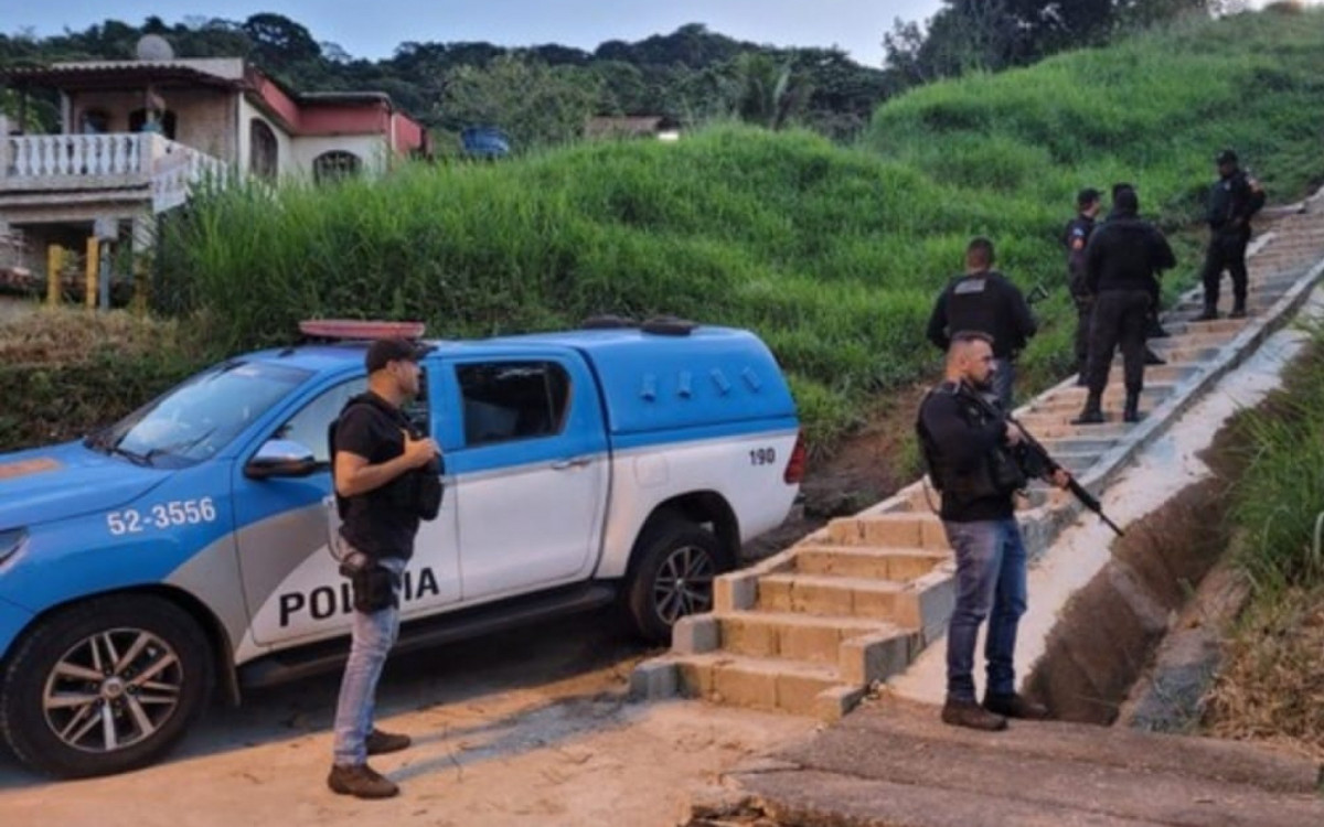 Operação da PM em comunidades de Mangaratiba