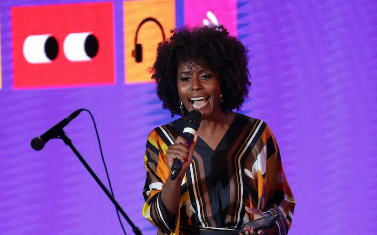 Maju Coutinho durante a 5&ordf; edi&ccedil;&atilde;o do Festival do Leitor