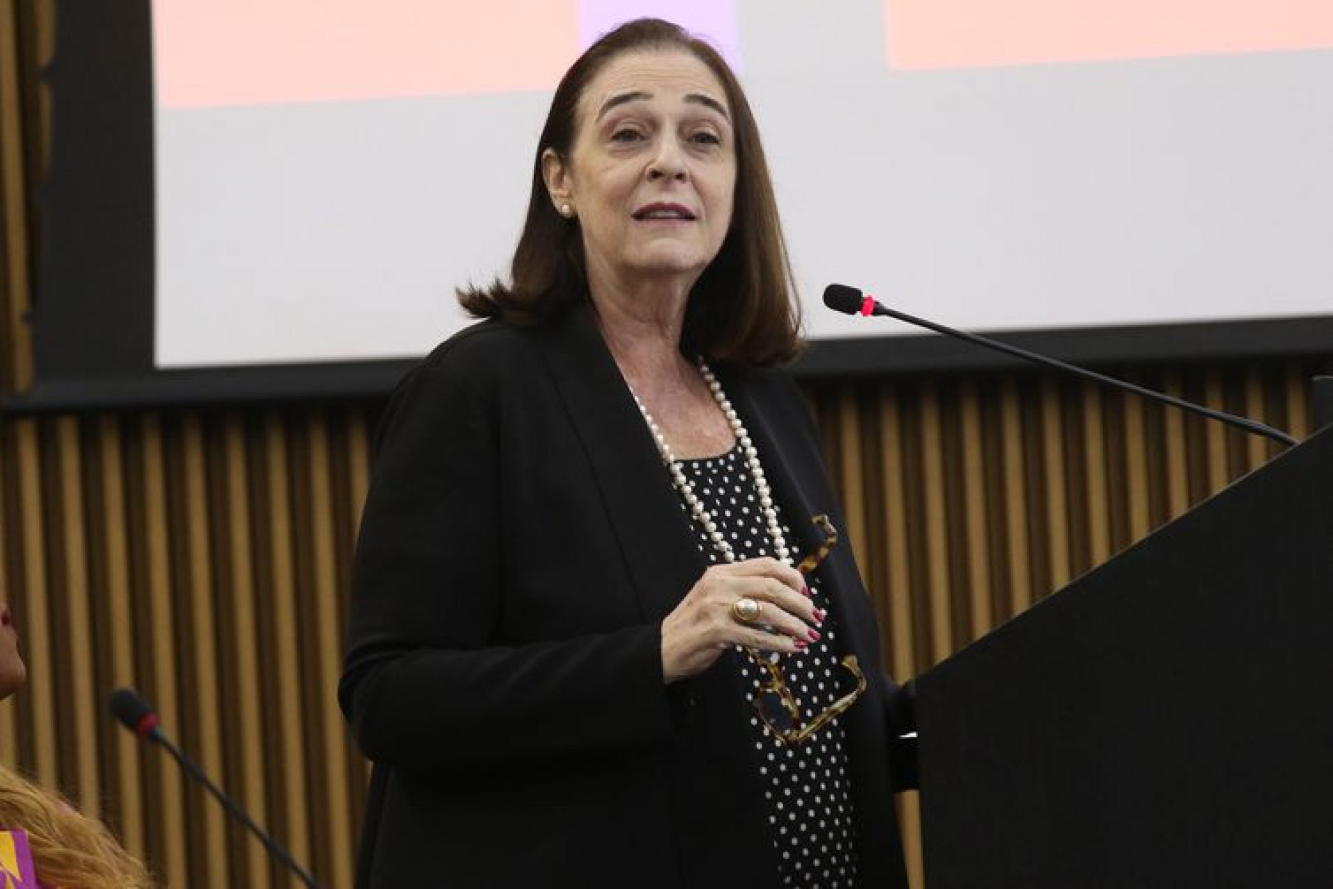 Representante da Unesco no Brasil, Marlova Noleto, participa da cerimônia do Dia Mundial da Diversidade Cultural  - Antonio Cruz/Agência Brasil