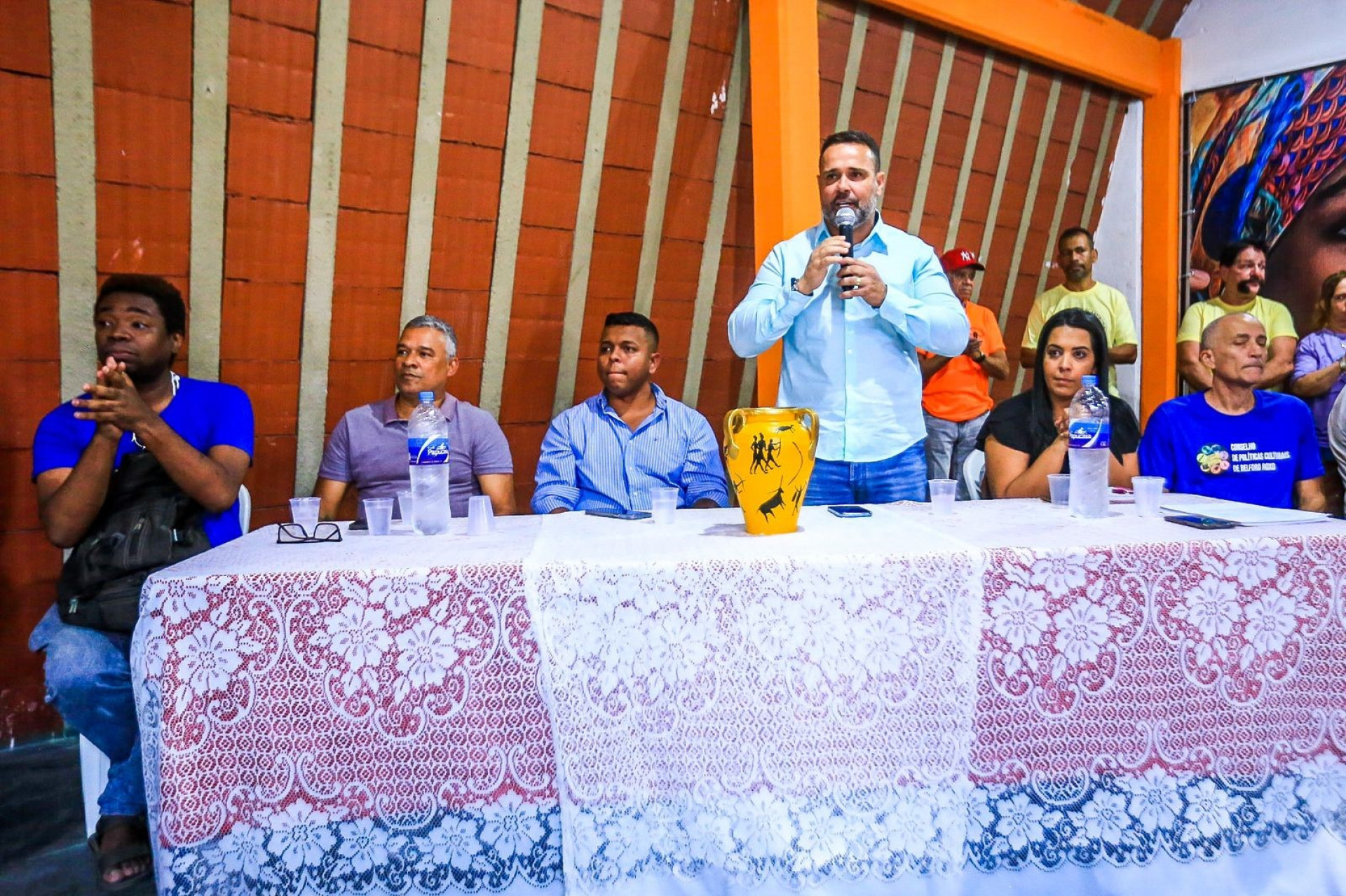 Robson Sarmento enfatizou que o objetivo &eacute; levar cultura para todos os canto do munic&iacute;pio - Rafael Barreto / PMBR