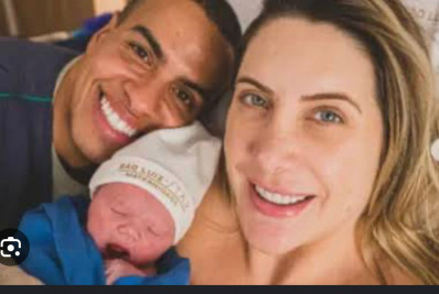 Nasce a filha do apresentador e jornalista Thiago Oliveira