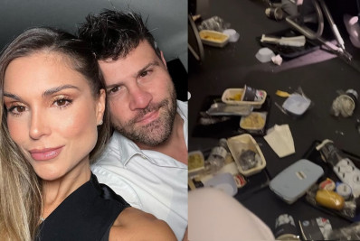 Flávia Viana enfrenta turbulência em voo e relata momentos de pânico 