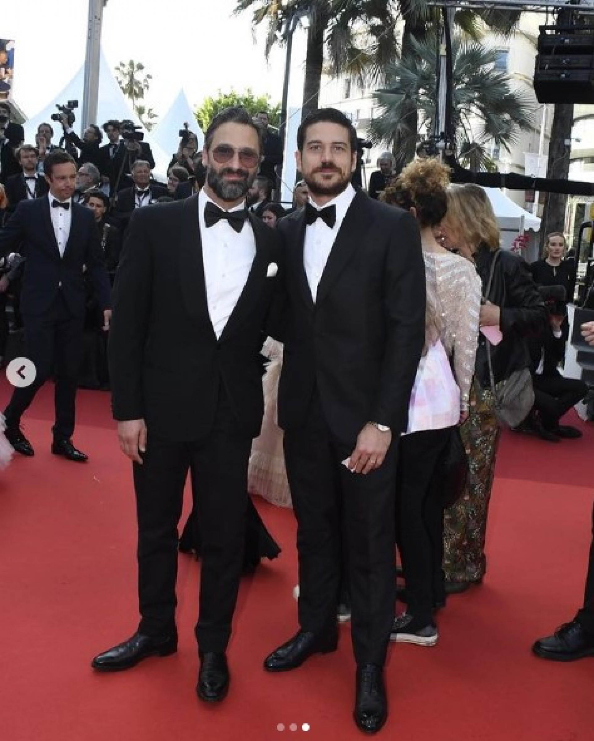 Marco Pigossi e o namorado Marco Calvani - Reprodução/Instagram