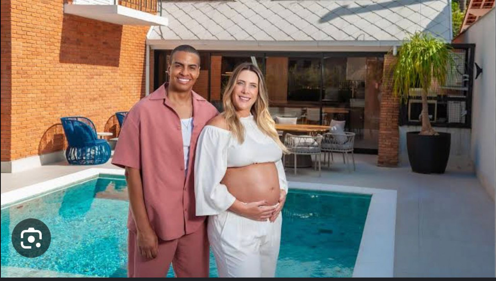 Nasce a filha de Thiago Oliveira
 - Foto reprodução Internet