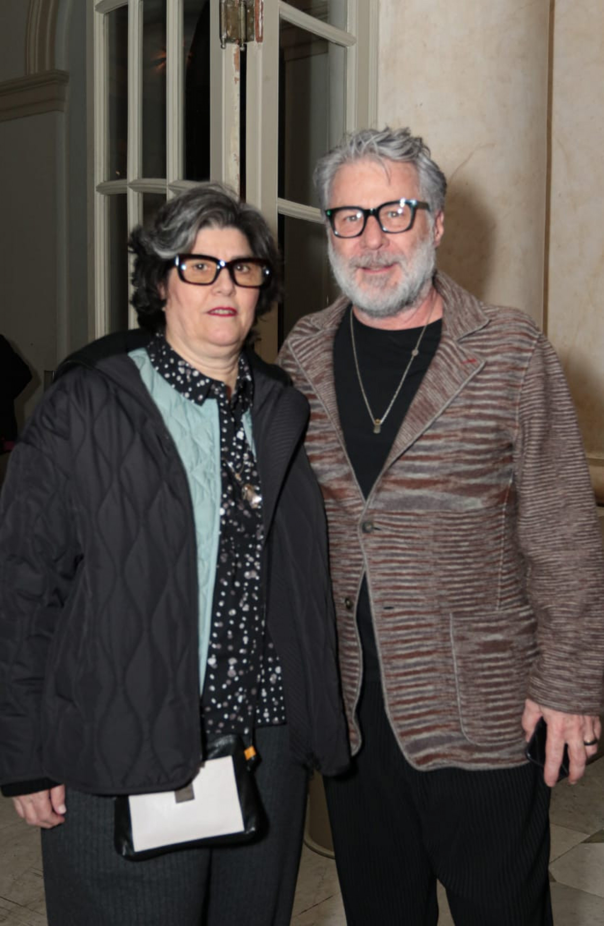 Leopoldo Pacheco e a mulher, Bel Gomes, na abertura da São Paulo Fashion Week - Van Campos / AgNews