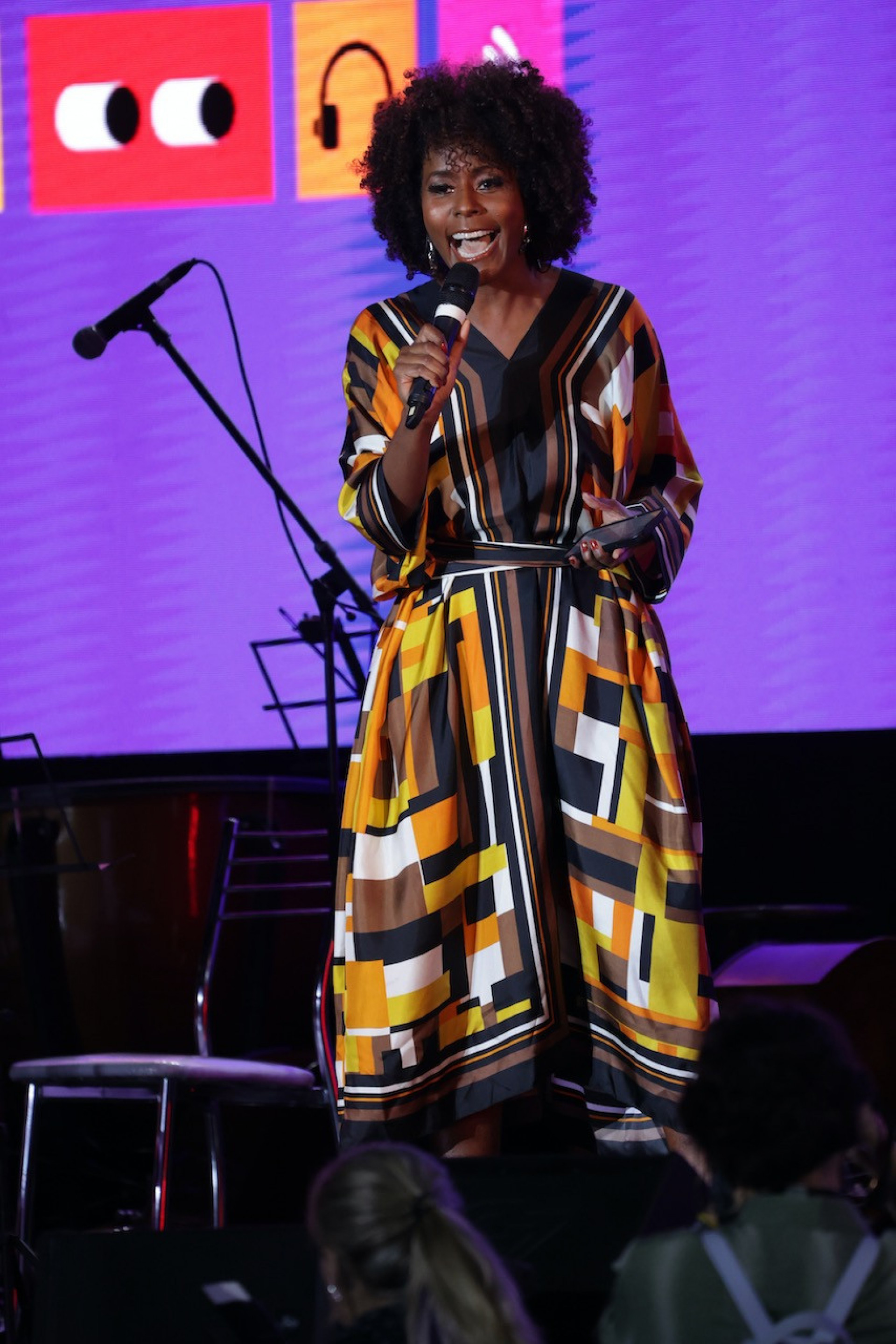 Maju Coutinho durante a 5ª edição do Festival do Leitor - Anderson Borde / AgNews