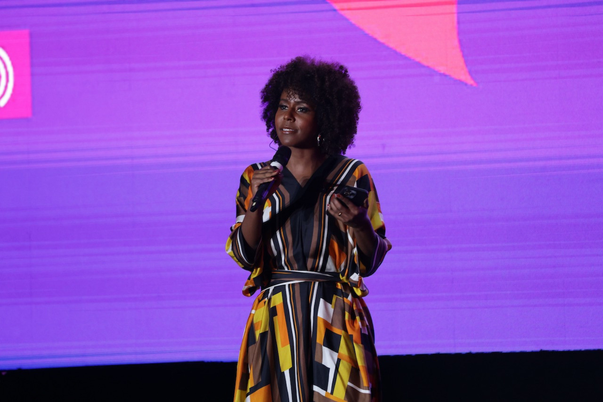 Maju Coutinho durante a 5ª edição do Festival do Leitor - Anderson Borde / AgNews