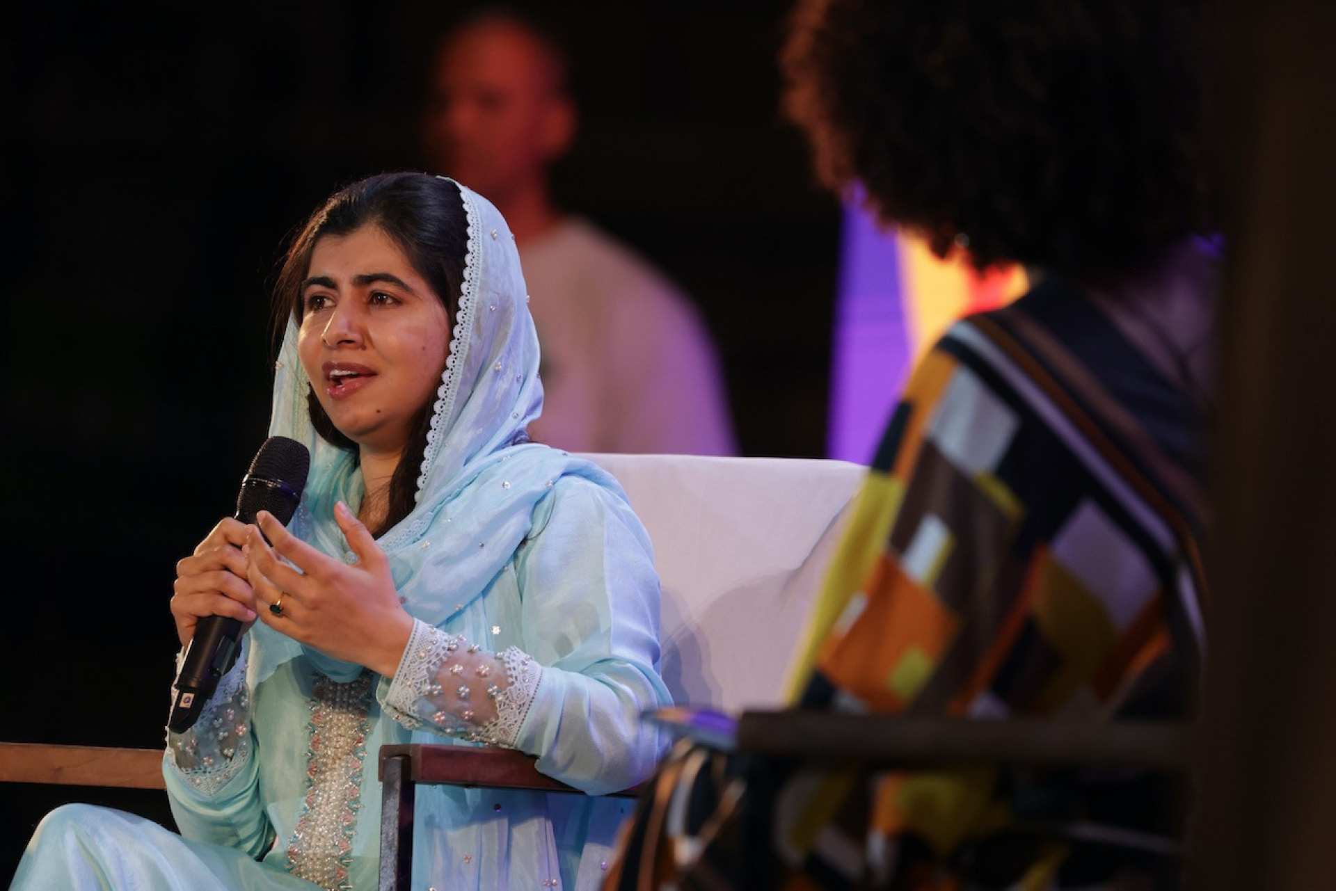 Malala Yousafzai durante a 5ª edição do Festival do Leitor - Anderson Borde / AgNews