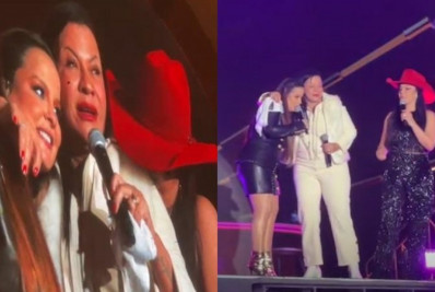 Maiara e Maraisa cantam com Dona Ruth, mãe de Marília Mendonça, em nova turnê