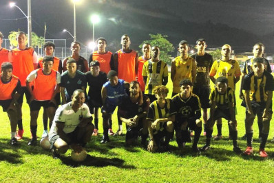 Seleção Angrense Sub-17 na disputa do Estadual de Ligas Municipais