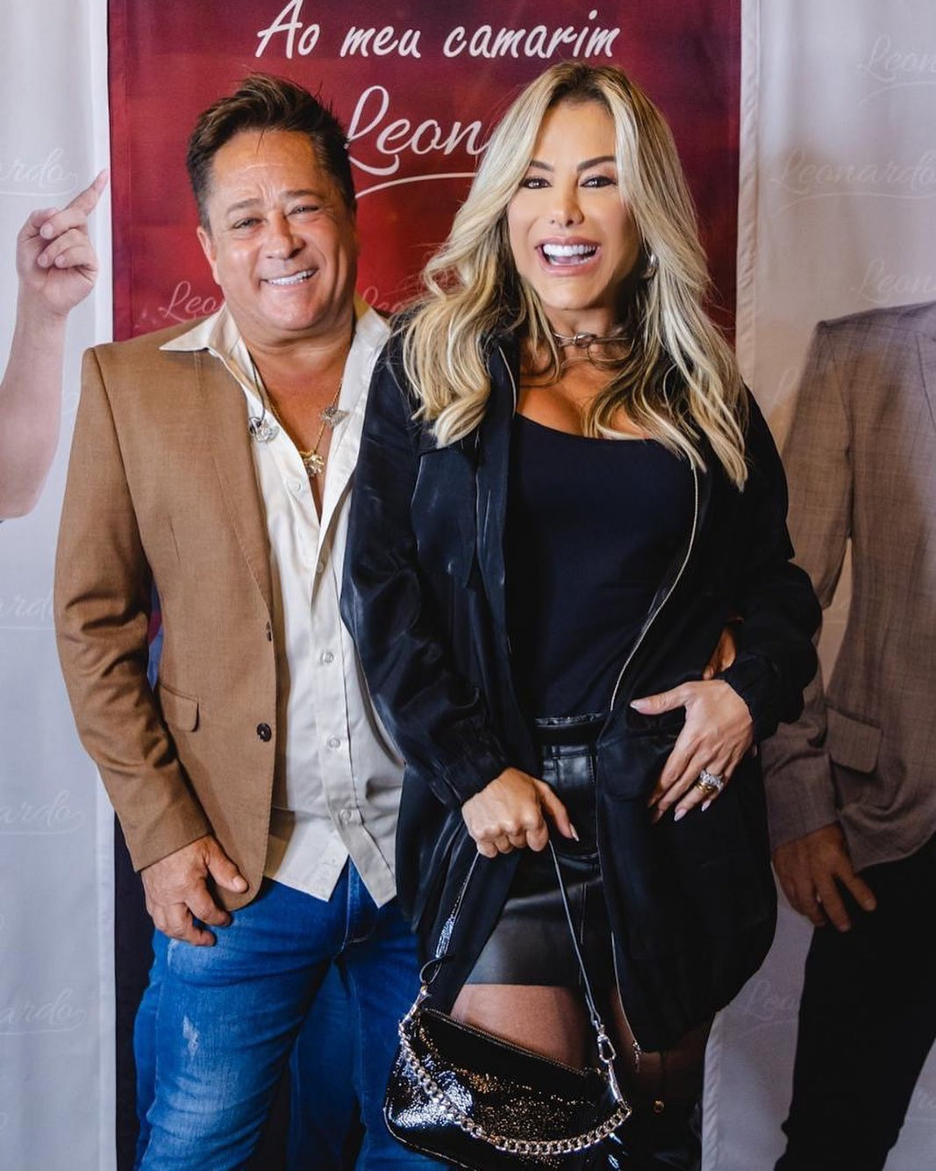 Poliana Rocha e Leonardo - Reprodução/Instagram