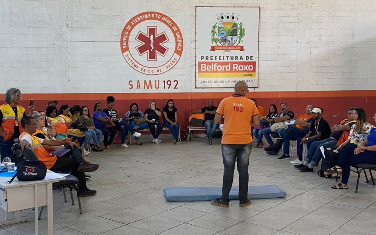 A capacita&ccedil;&atilde;o foi para Agentes Comunit&aacute;rios de Sa&uacute;de e Agentes de Combates a Endemias