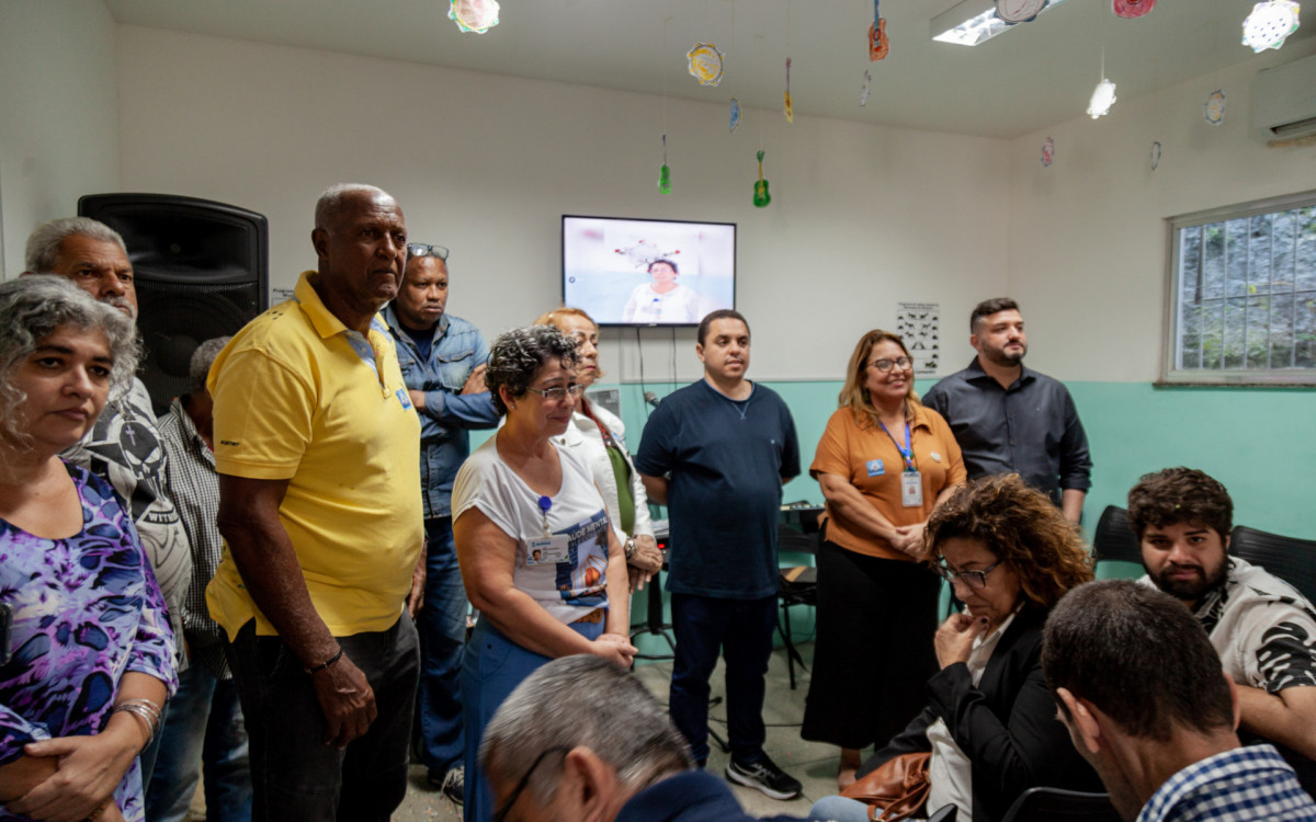 Nelly Azeredo, apoiadora institucional em Sa&uacute;de Mental para munic&iacute;pios do Estado Rio de Janeiro, expressou a import&acirc;ncia do modelo substitutivo dos manic&ocirc;mios. Participaram ainda do evento, os vereadores Leandro Hungria e Alvinho.