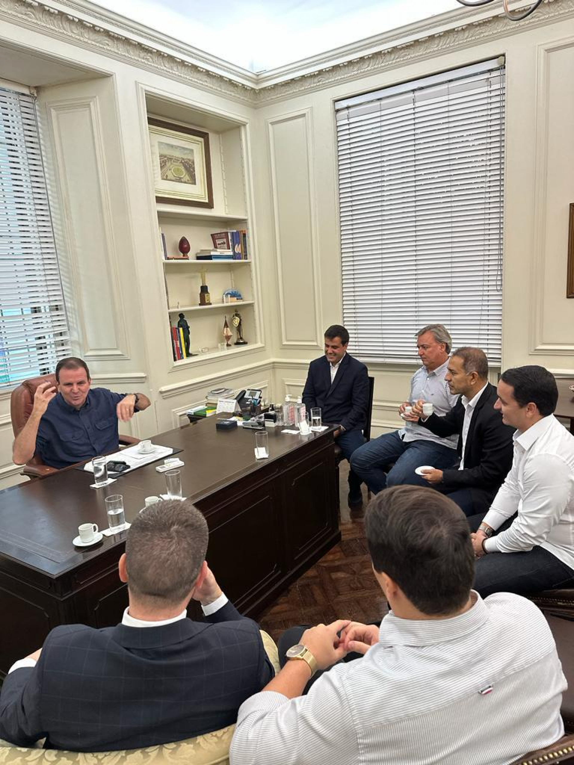 Eduardo Paes ainda firmou apoio do PSD às candidaturas de reeleição de Alexandre Martins e a sucessão de Vantoil - Renata Cristiane (RC24h)