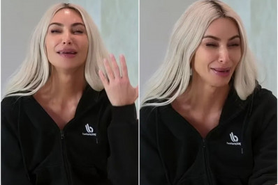 Kim Kardashian chora ao falar sobre término conturbado de casamento com Kanye West