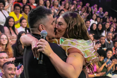 Priscila Fantin se declara para marido na web após homenagem recebida no 'Dança dos Famosos'