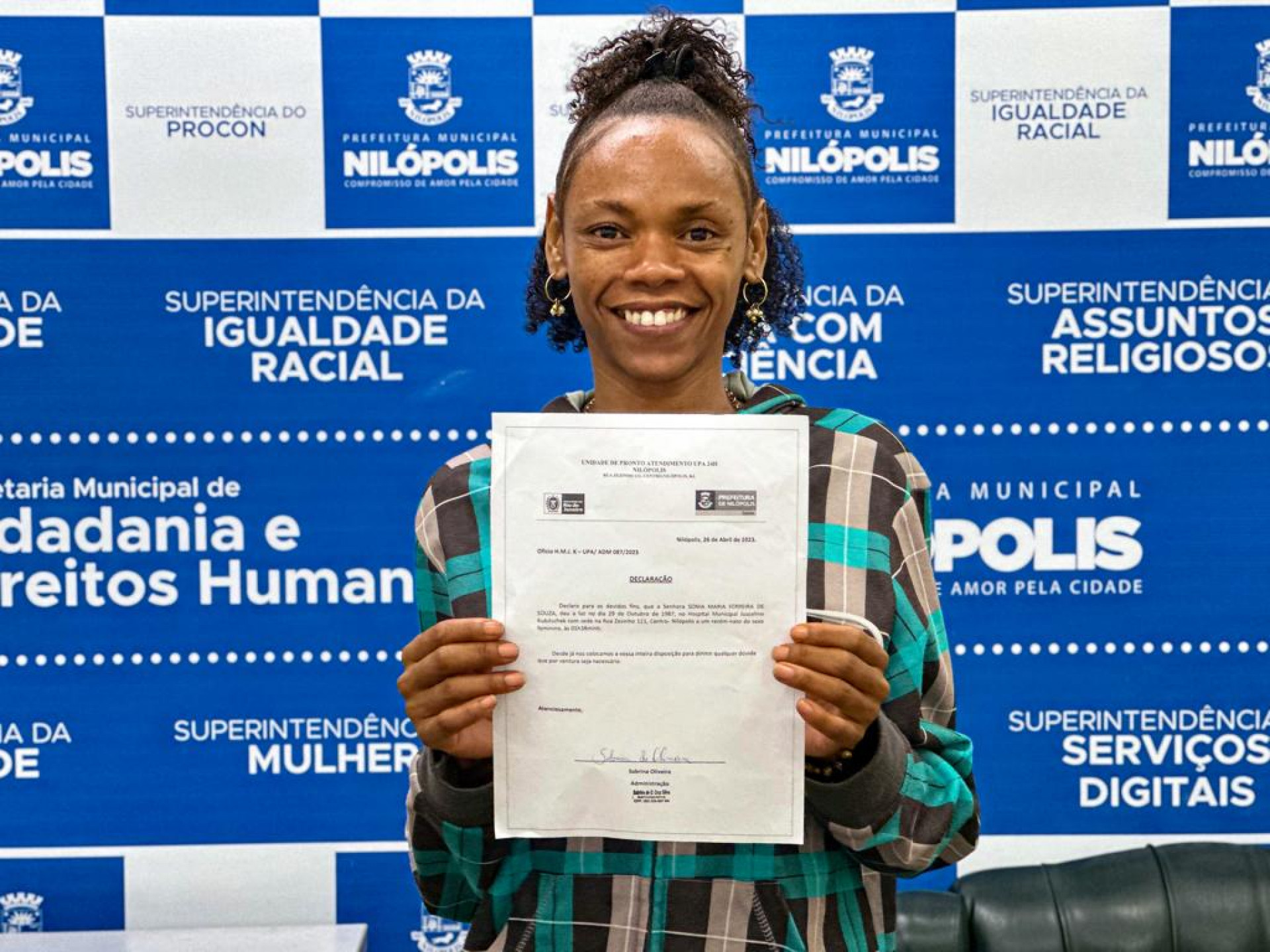 Cristiane Souza com DNV - Thiago Henrique / PMN