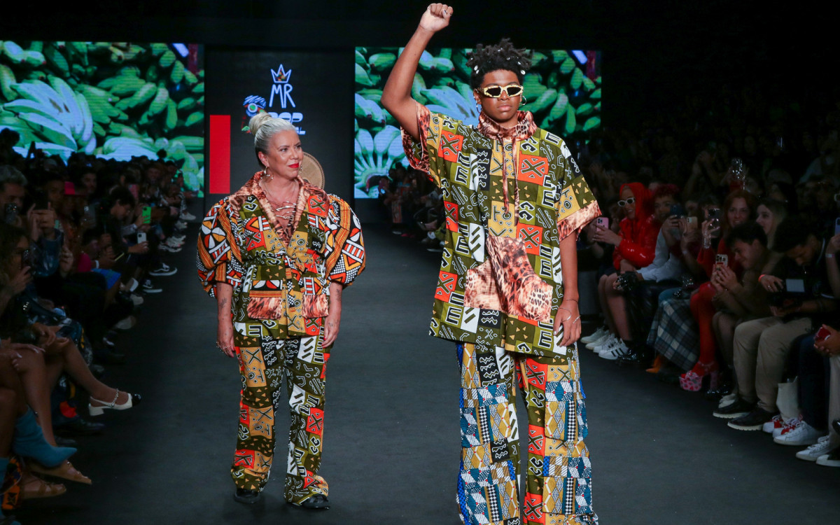 Astrid Fontenelle e o filho, Gabriel