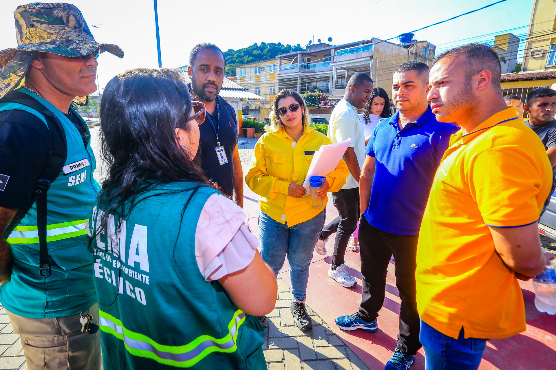 Matheus e Igo Menezes acompanharam de perto o in&iacute;cio da opera&ccedil;&atilde;o Fuma&ccedil;a Zero - Rafael Barreto / PMBR
