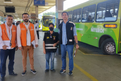 Prefeitura de Niterói segue com a fiscalização dos ônibus na cidade