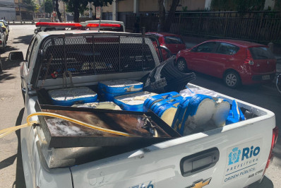 Prefeitura apreende mais de 100 quentinhas vendidas de forma irregular na Tijuca