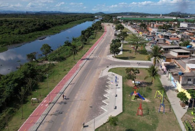 Caxias prossegue com obras do parque linear no bairro do Sarapuí