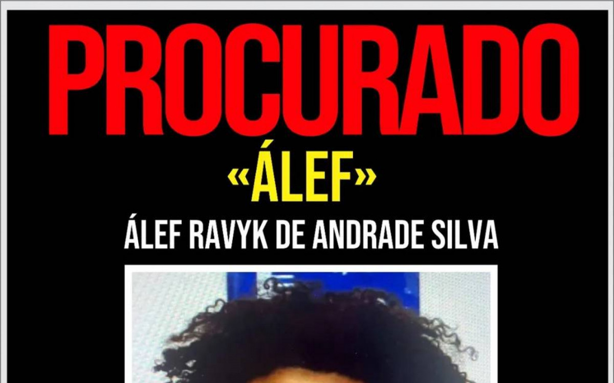 &Aacute;lef Ravyk de Andrade Silva, de 29 anos, &eacute; suspeito de matar a perita da Pol&iacute;cia Civil Denise Macedo Jana