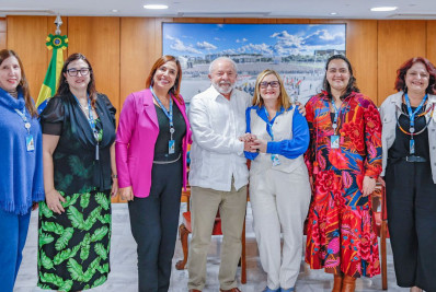 Lula exalta maioria de mulheres na direção da Caixa