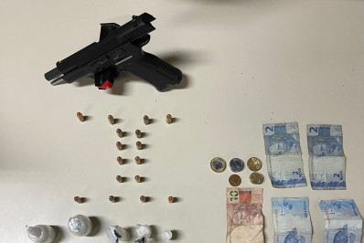 PM prende dois homens por tráfico de drogas na comunidade da Tijuquinha