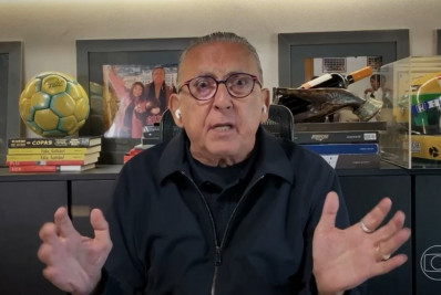 Galvão Bueno critica CBF por decisão de esperar Carlo Ancelotti: 'É absurdo'