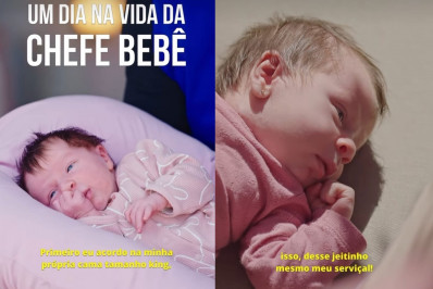 Após proibição da mãe, Julio Rocha exibe o rosto da filha pela primeira vez