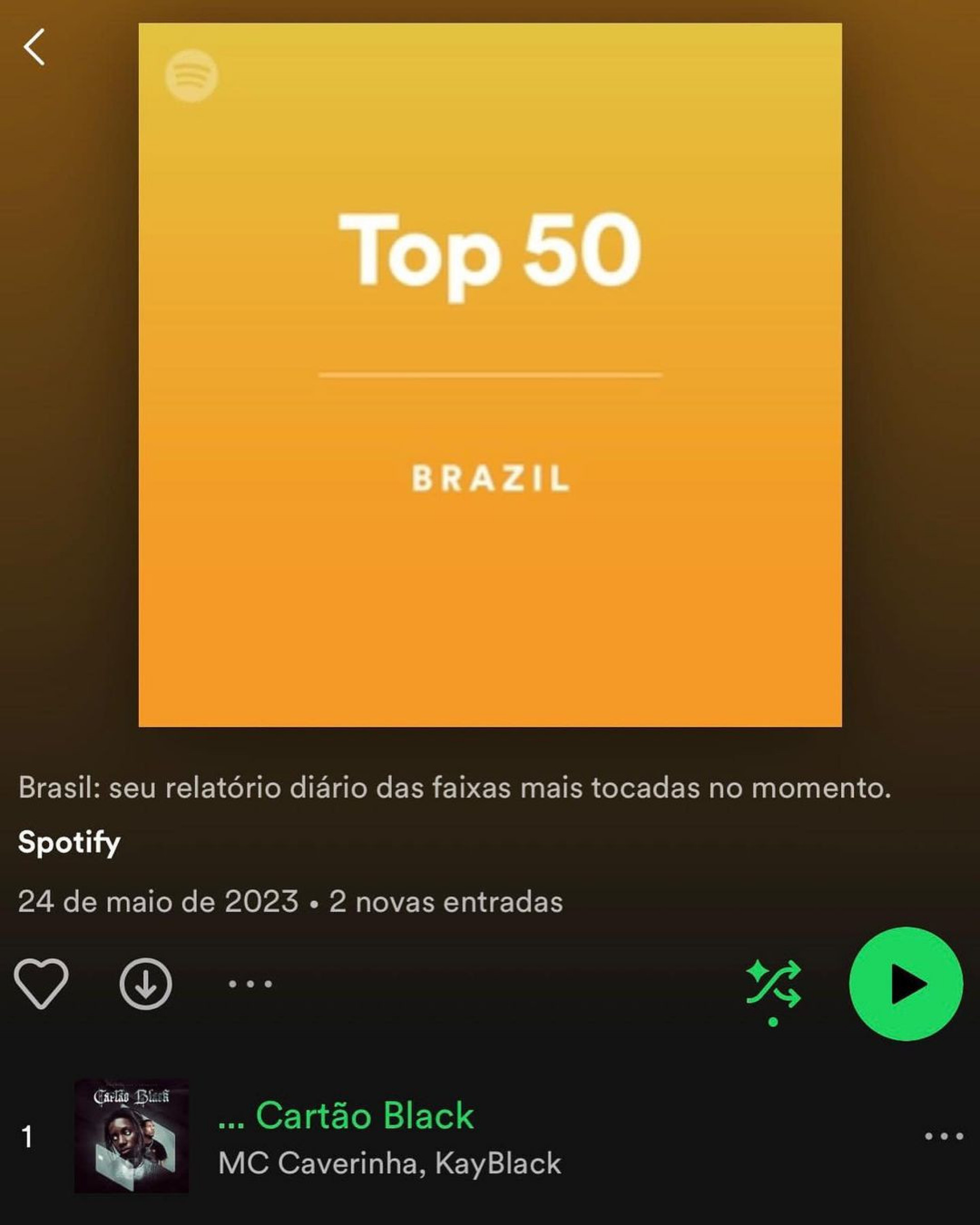 MC Caverinha bate recordes no 'Spotify' - Reprodução/Instagram