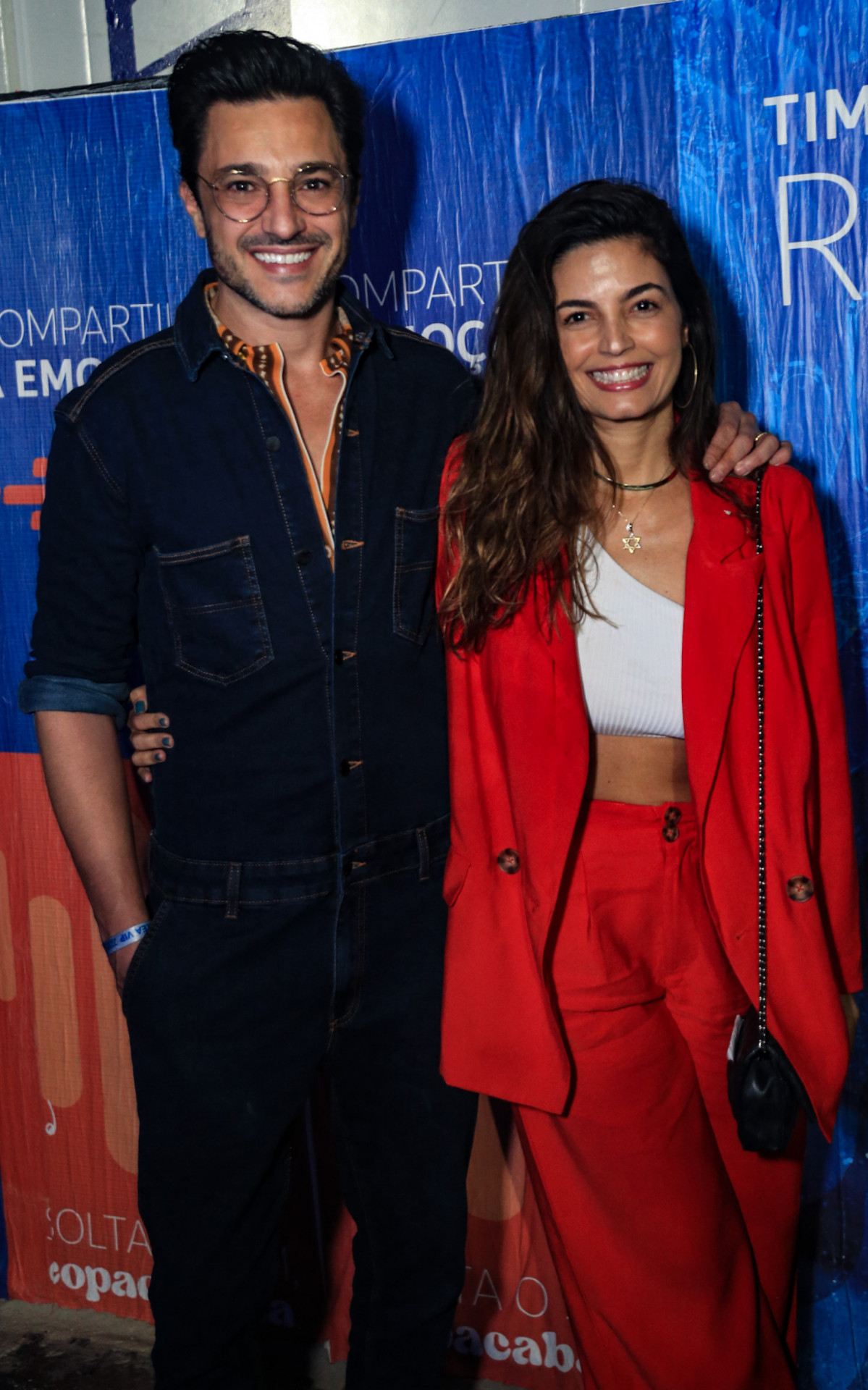  Emanuelle Araújo e o marido, Fernando Diniz