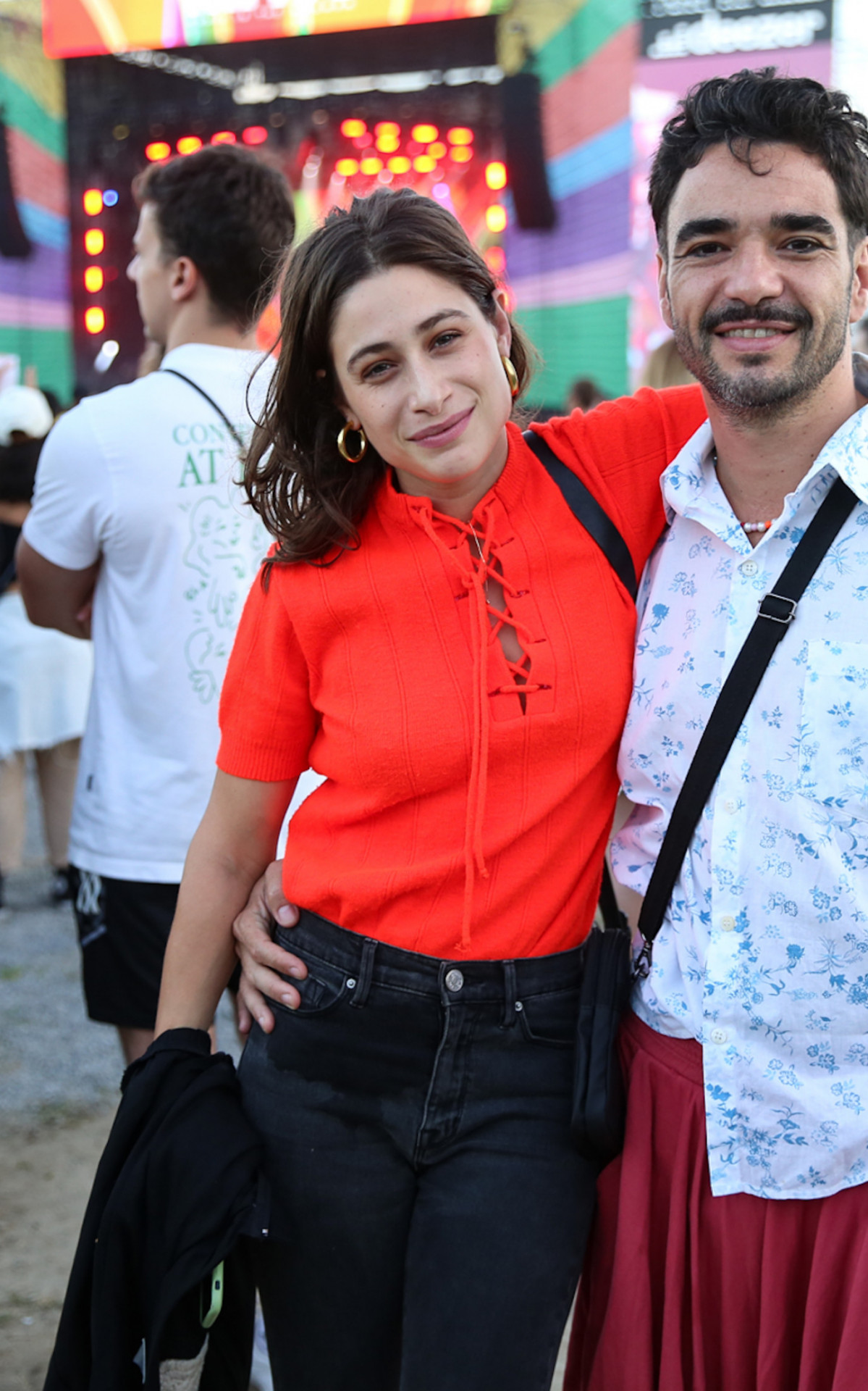 Caio Blat e Luisa Arraes