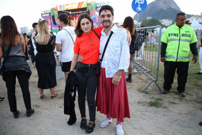 Festival na Zona Sul do Rio reúne vários famosos; confira