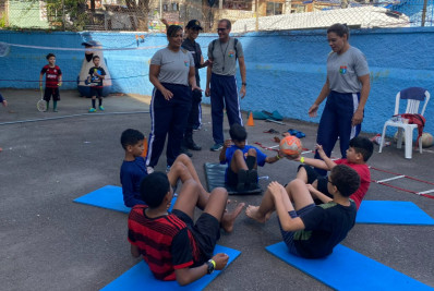Mais de mil atendimentos são realizados em ação social promovida pela PM na Gardênia Azul