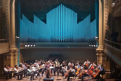 Orquestra de Cordas de Volta Redonda se apresenta na Biblioteca Nacional